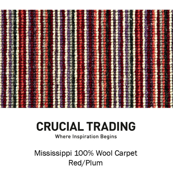 Mississippi Stripe Red Carpet