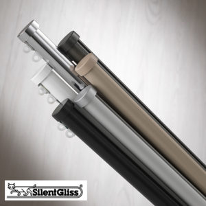 SilentGliss Metropole 23mm Pole at Curtainwise