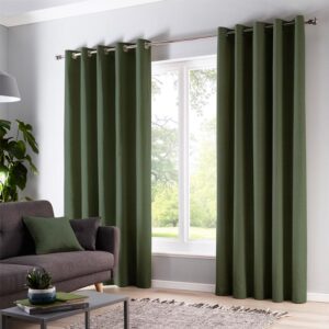 Sorbonne Green Curtains