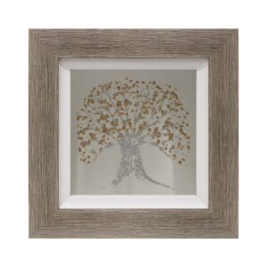 Small Tree Mirror Framed Picture